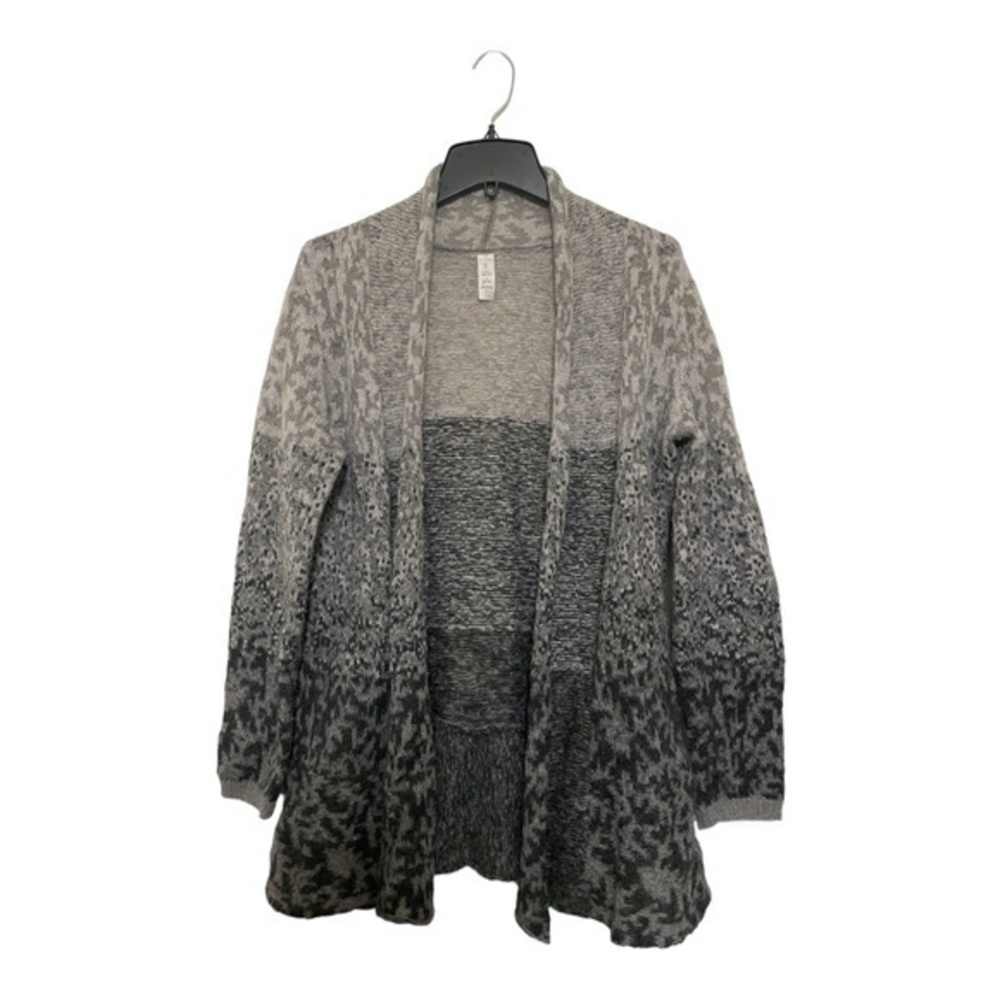 Marika Balance Collection Womens Cardigan Alpaca Open Front Ombre Size M
